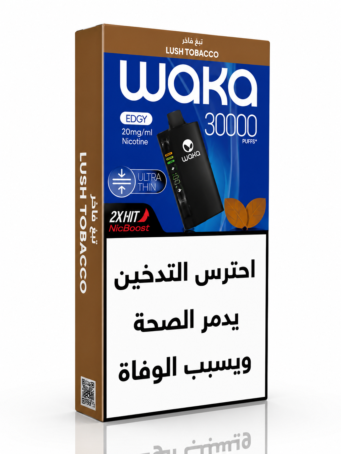 WAKA EDGY ULTRA THIN 30K PUFFS - Lush Tobacco