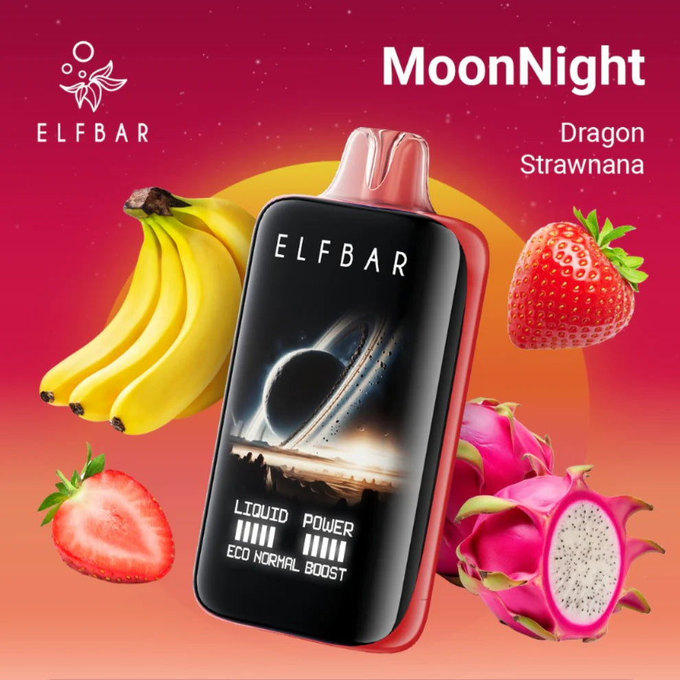 ELFBAR Moon Night 40k Puffs - Dragon Strawnana