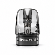 EPLUS VAPE RILO 60 refillable cartridge with mouthpiece and transparent body for vaping device use