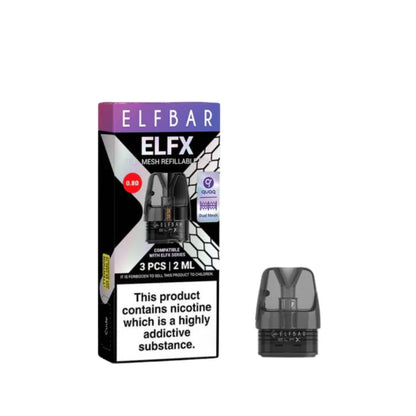 ELFBAR ELFX DUAL MESH CARTRIDGE 2ML