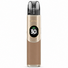 GEEKVAPE WENAX Q2 pod kit in mocha mousse color, featuring sleek design and compact size from the WENAX series.