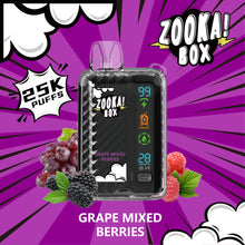 BAZOOKA Zooka Box 25K Puffs - Grape Mixed Berries