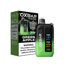 OXBAR Ice-Nic Control 35K Puffs- Green Apple