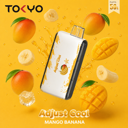 TOKYO Adjust Cool 50K Puffs - mango banana