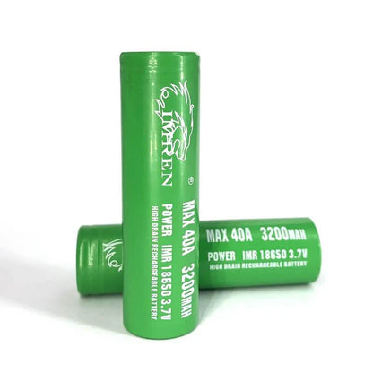 IMREN 18650 3200mAh 40A RECHARGEABLE LITHIUM BATTERY (1 PCS)