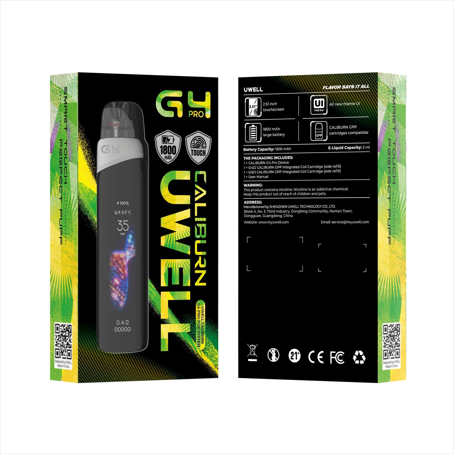 UWELL CALIBURN G4 PRO