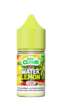 MY CLOUD Water Lemon Ice e-liquid bottle with lemon and ice imagery, 30ml size, featuring a refreshing citrus flavor.