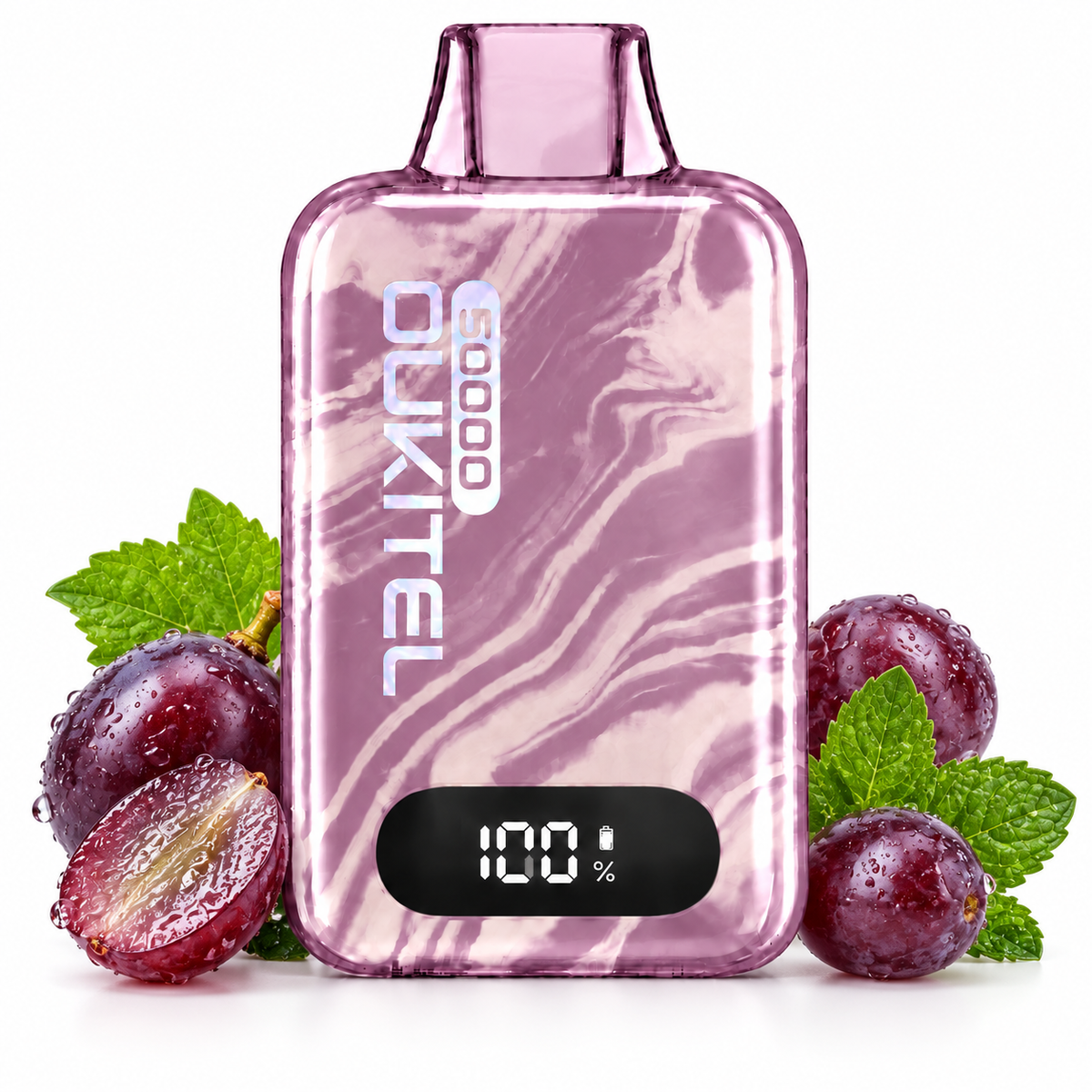 OUKITEL NOVA 50000 PUFFS MTL - GRAPE MINT