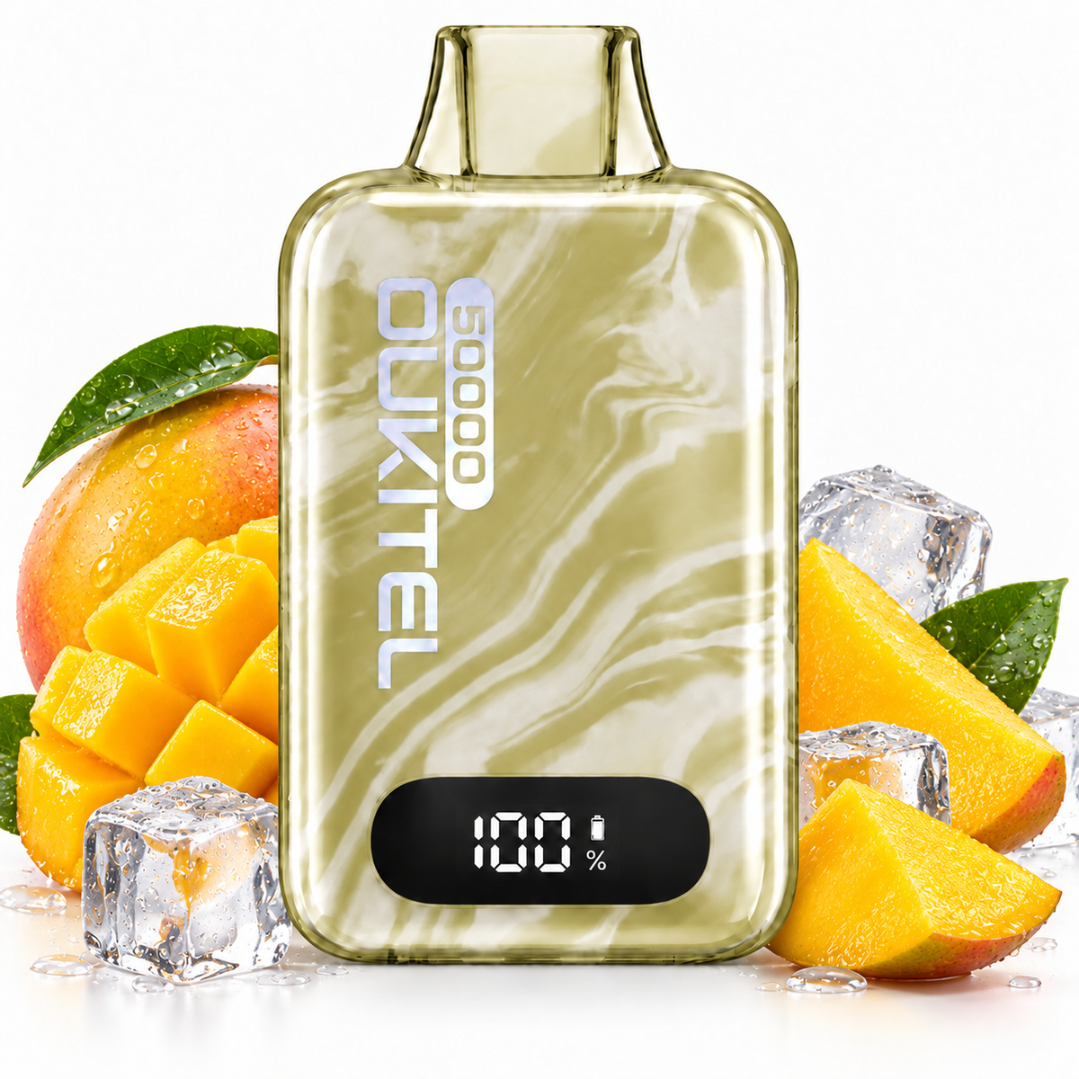 OUKITEL NOVA 50000 PUFFS MTL - MANGO ICE