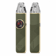 OXVA NeXLIM 2 pod system with green leather finish from the OXVA NeXLIM series, featuring sleek design and compact size.