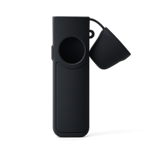 Open OXVA NeXLIM protective silicone cover showing flexible black silicone material for OXVA pod kit protection.