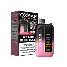OXBAR Ice-Nic Control 35K Puffs- Peach Blue Razz