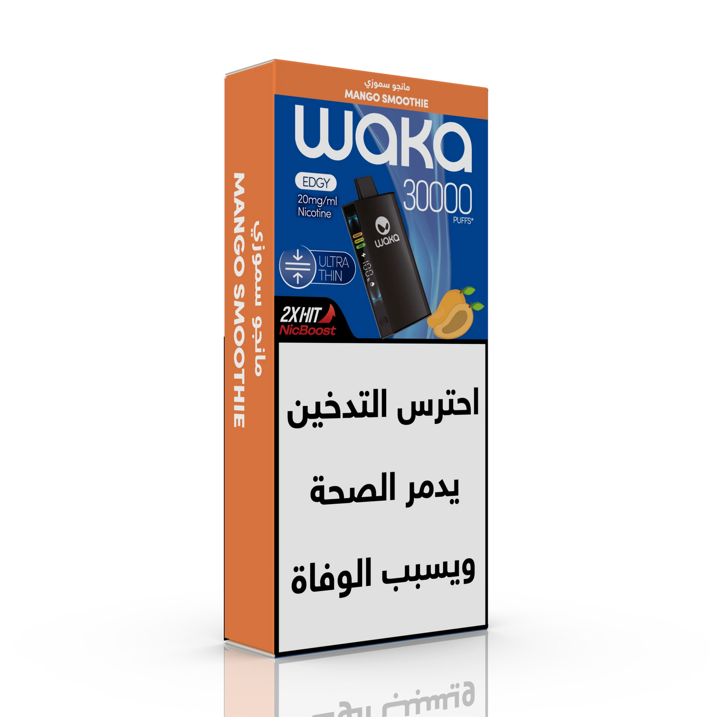 WAKA EDGY ULTRA THIN 30K PUFFS - Mango Smoothie