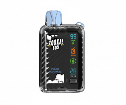 BAZOOKA Zooka Box 25K Puffs - Peach Blue Razz