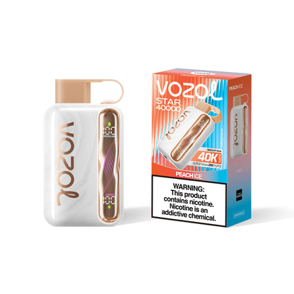 VOZOL Star 40K PUFFS - Peach Ice