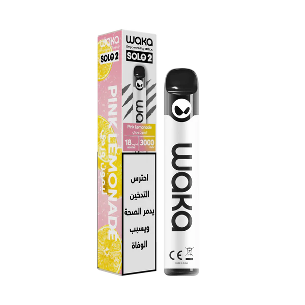 WAKA SOLO 2 3K PUFFS - PINK LEMONADE