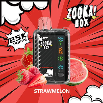 BAZOOKA Zooka Box 25K Puffs - Strawmelon