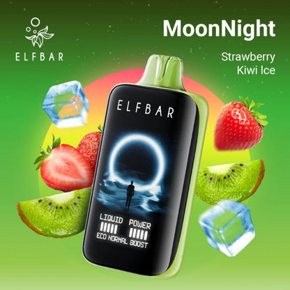 ELFBAR Moon Night 40k Puffs - Strawberry Kiwi Ice