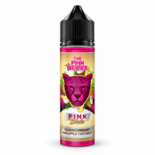 Bottle of THE PINK SERIES Pink Colada 60ml e-liquid with pink and white label, showcasing tropical flavor and vibrant packaging.