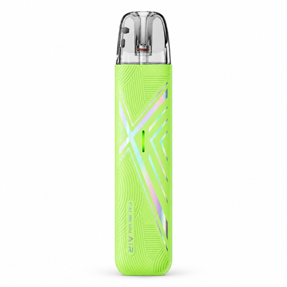 UWELL CALIBURN AIR pod system in grass green color, featuring sleek design and compact size for easy vaping on the go.