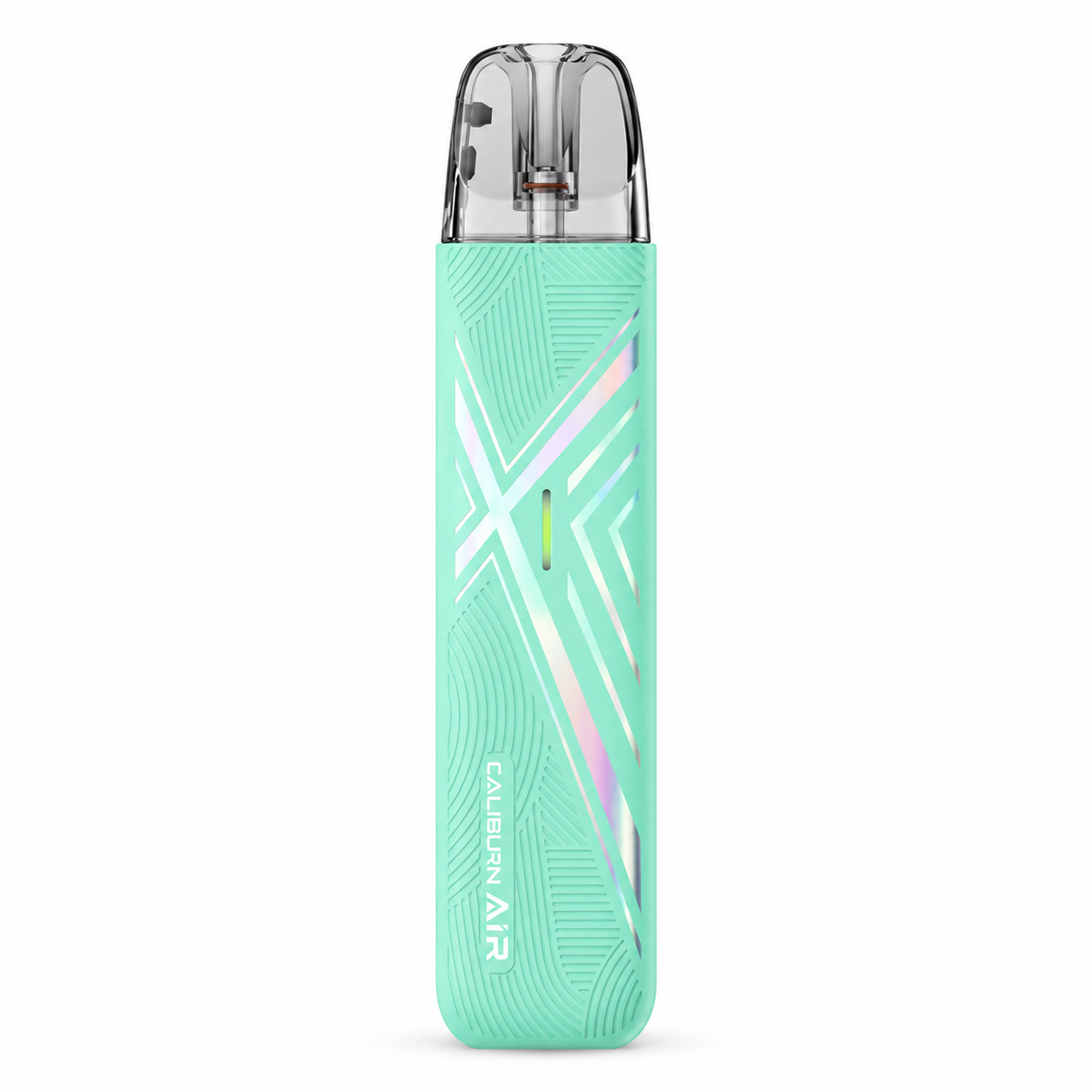 Green UWELL CALIBURN AIR pod system with sleek design and compact form, part of the UWELL CALIBURN series.