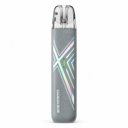 UWELL CALIBURN AIR pod system in mist gray with sleek design and compact size from the UWELL CALIBURN series.