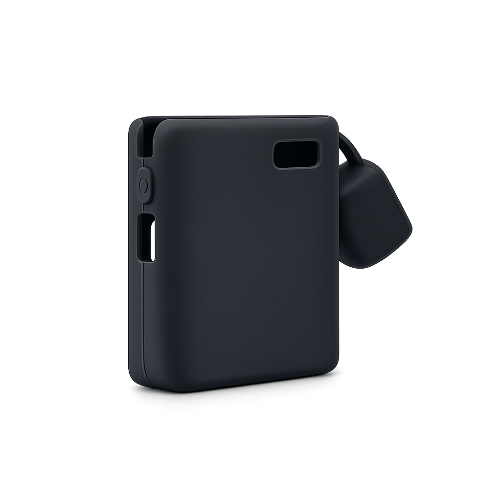 UWELL Caliburn G3 Pro Koko silicone cover showing soft black exterior and textured surface for added grip.