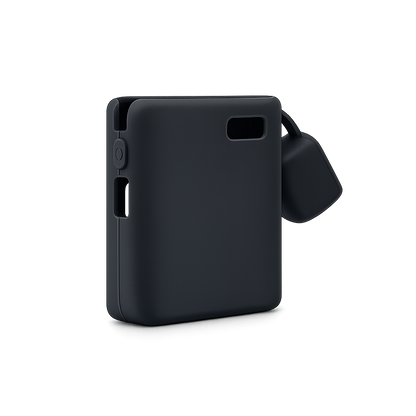 UWELL Caliburn G3 Pro Koko silicone cover showing soft black exterior and textured surface for added grip.