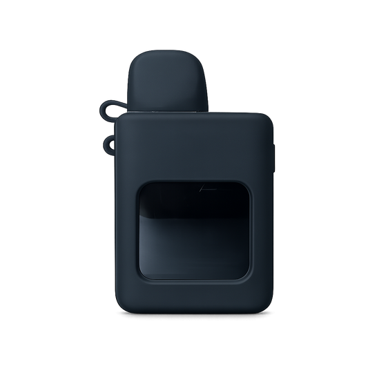 UWELL Caliburn G3 Pro Koko silicone cover showing front view with smooth, flexible silicone material for pod kit protection.