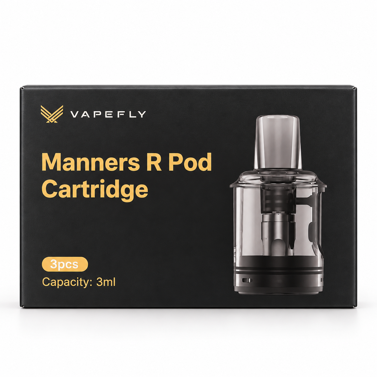 VAPEFLY MANNERS R POD CARTRIDGE 3ML (1 PCS)