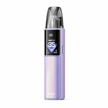 Purple VOOPOO ARGUS G4 pod system vape device with sleek design and compact size for easy portability.