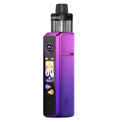 VOOPOO DRAG X3 Pod Kit from the VOOPOO DRAG series, featuring a sleek Aurora Pink pod mod system with a compact design.