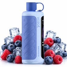 VOZOL GEAR HOOKAH disposable vape with blue razz ice flavor, featuring vibrant blue packaging and sleek design for 40,000 puffs.