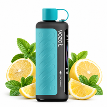 VOZOL GEAR HOOKAH disposable vape with lemon mint flavor, 40,000 puffs, sleek design, and portable for on-the-go vaping.