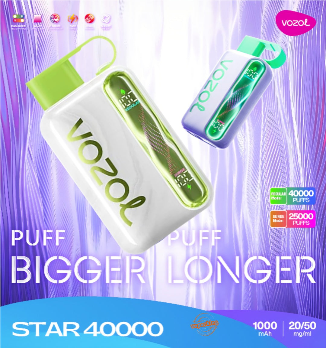 VOZOL Star 40K PUFFS - Cherimoya Grapefruit Berries