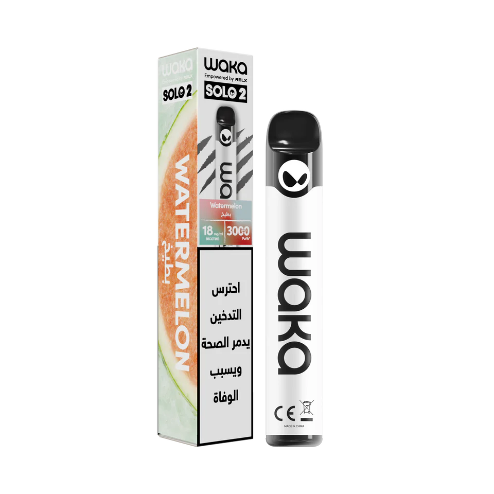 WAKA SOLO 2 3K PUFFS - WATERMELON