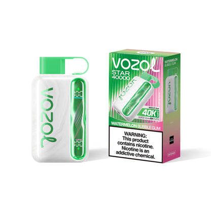 VOZOL Star 40K PUFFS - Watermelon Bubble Gum