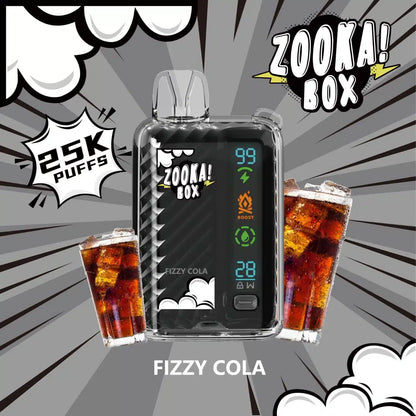 BAZOOKA Zooka Box 25K Puffs - Fizzy Cola