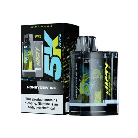 NASTY Disposable 5K Crystal – Honeydew Ice