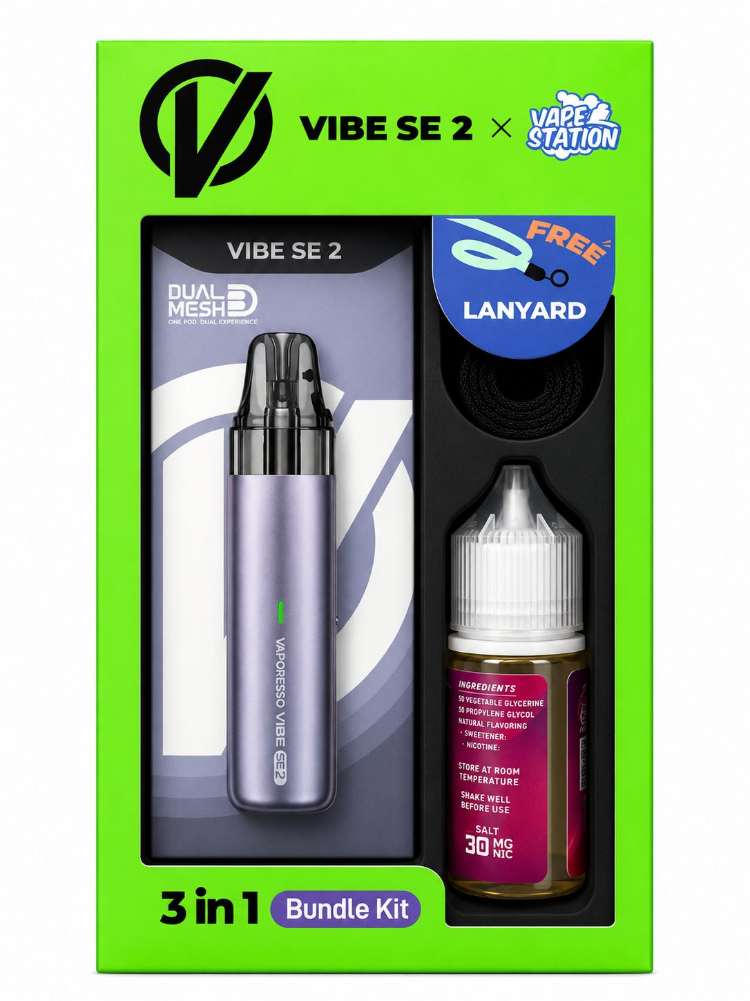 VAPORESSO VIBE SE 2 - BUNDLE KIT