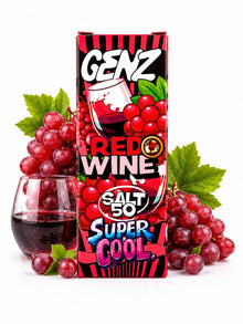 GENZ RED WINE 30ML - 50 SALT