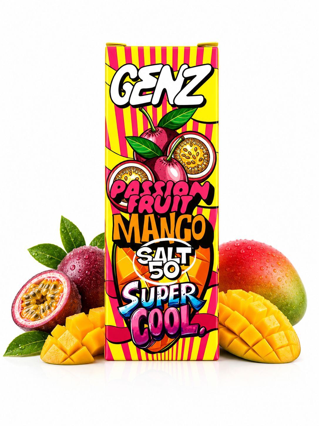 GENZ PASSION FRUIT MANGO - 50 SALT