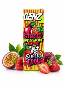 GENZ STRAW PASSION FRUIT 30ML - 50 SALT