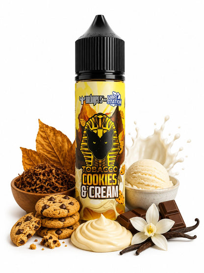 VAPE STATION x DR.VAPES TOBACCO COOKIES & CREAM - MTL