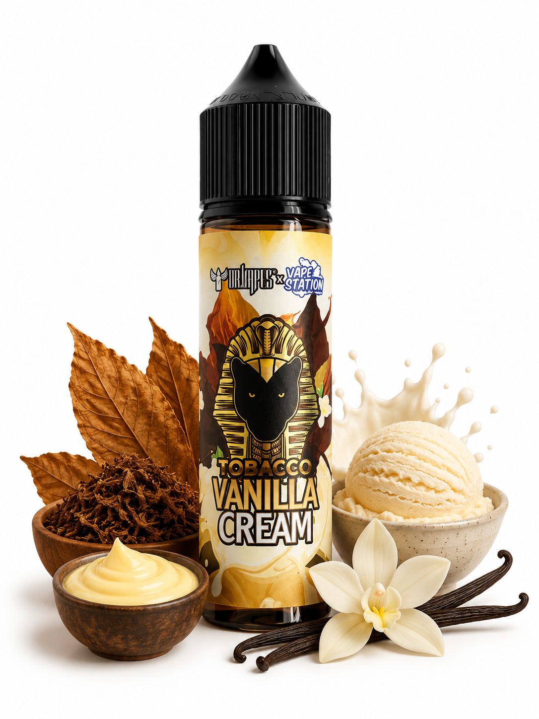VAPE STATION x DR.VAPES TOBACCO VANILLA CREAM - MTL