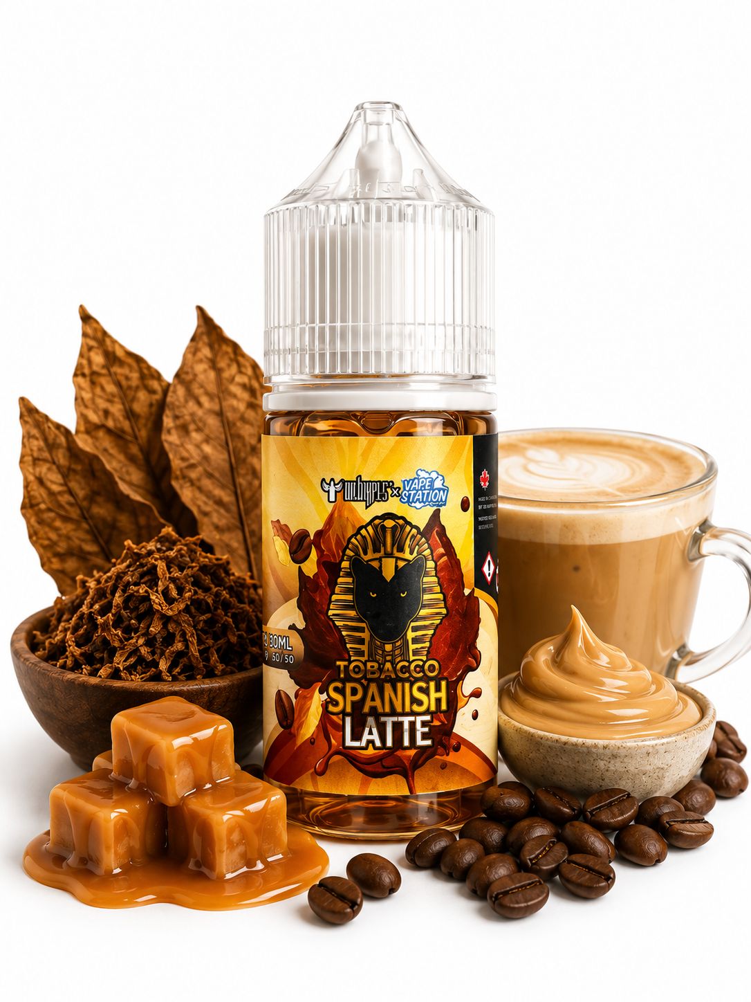VAPE STATION x DR.VAPES TOBACCO SPANISH LATTE - MTL