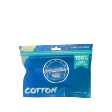 Close-up of AMBITION MODS Premium Organic Cotton in 3mm thickness, showcasing soft, high-quality organic cotton fibers.