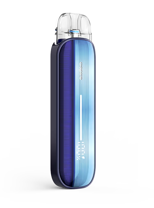 ASPIRE PIXO AURA pod system in graffiti grey with sleek design and compact size, from the ASPIRE PIXO SERIES.