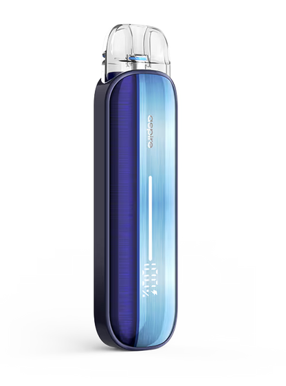 ASPIRE PIXO AURA pod system in graffiti grey with sleek design and compact size, from the ASPIRE PIXO SERIES.