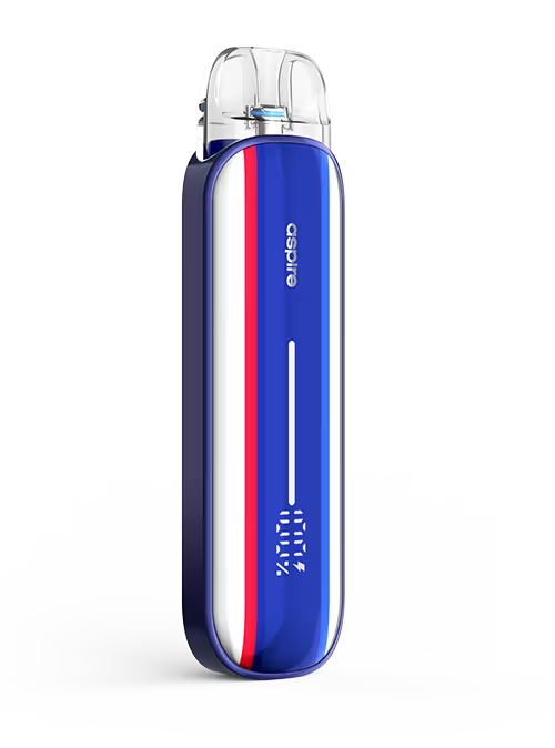 ASPIRE PIXO AURA pod system in graffiti grey from the ASPIRE PIXO SERIES, featuring sleek design and compact size.